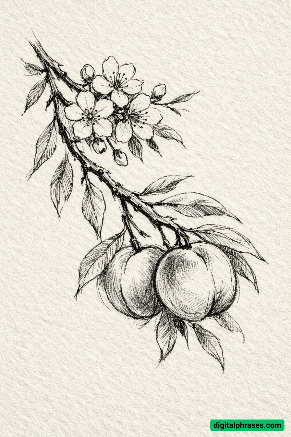 18 Peach Drawing Ideas 18 Peach Drawing Ideas
