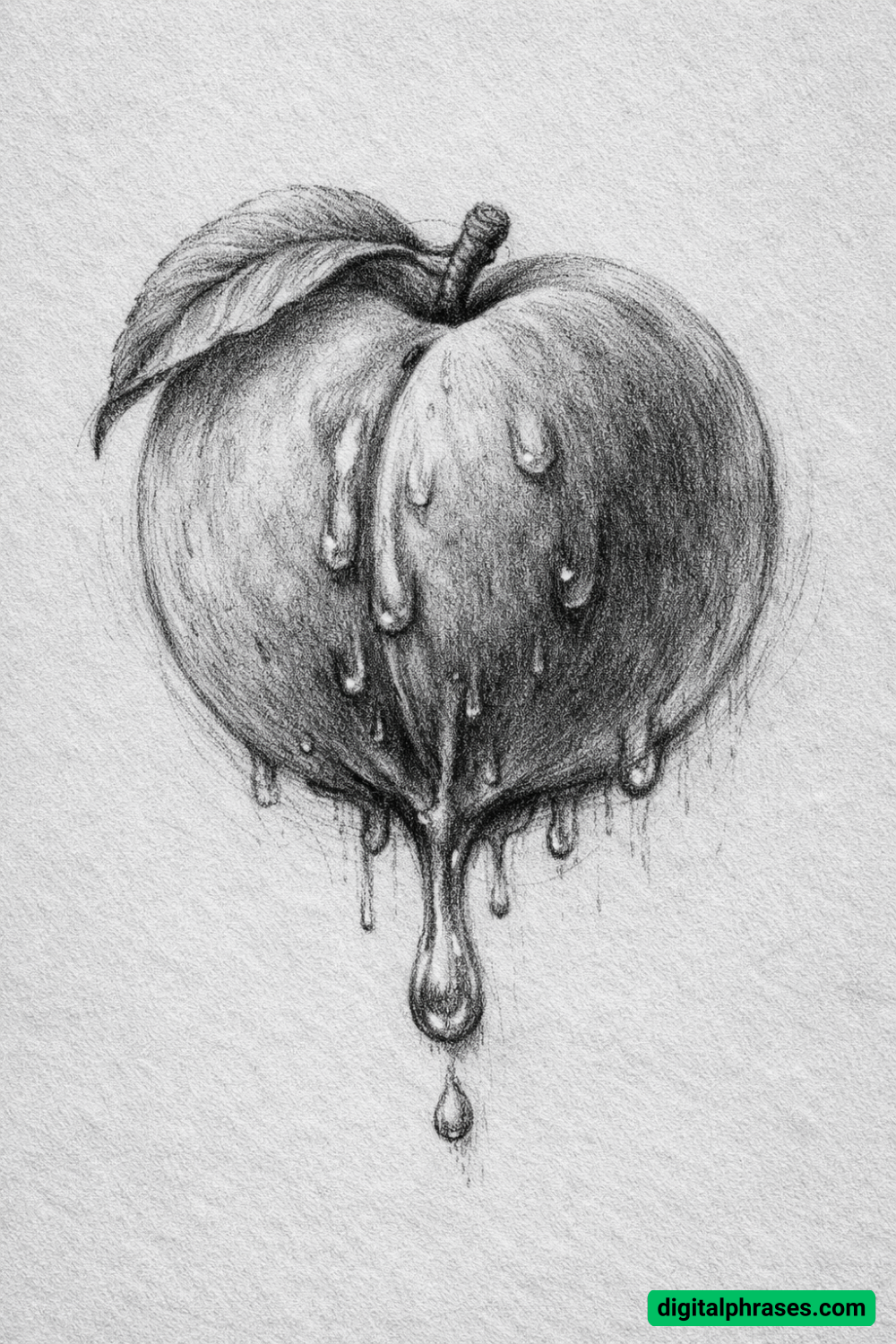 18 Peach Drawing Ideas