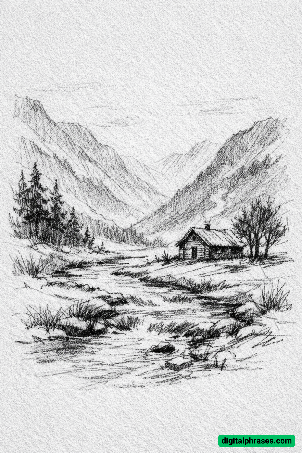 25 Landscape Drawing Ideas