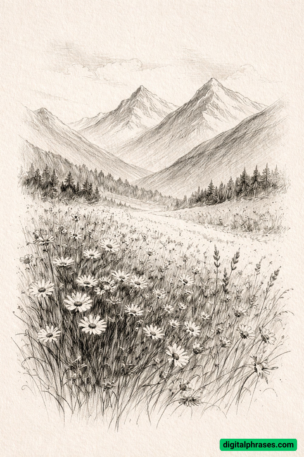 25 Landscape Drawing Ideas