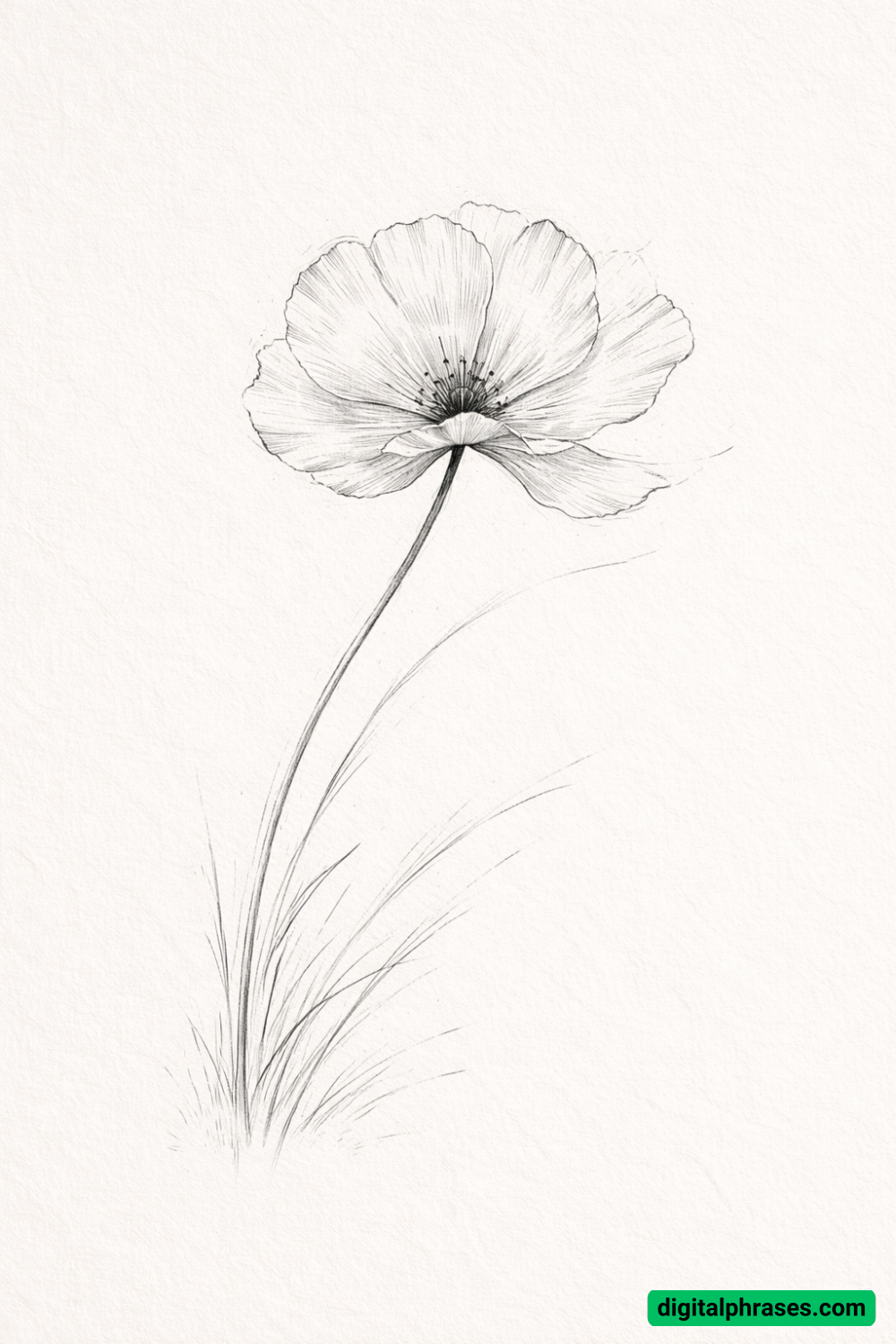 22 Poppy Flower Drawing Ideas 22 Poppy Flower Drawing Ideas