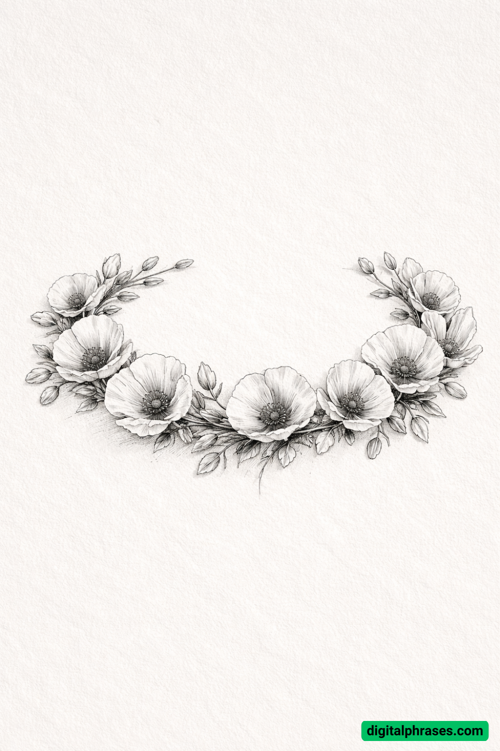 22 Poppy Flower Drawing Ideas 22 Poppy Flower Drawing Ideas