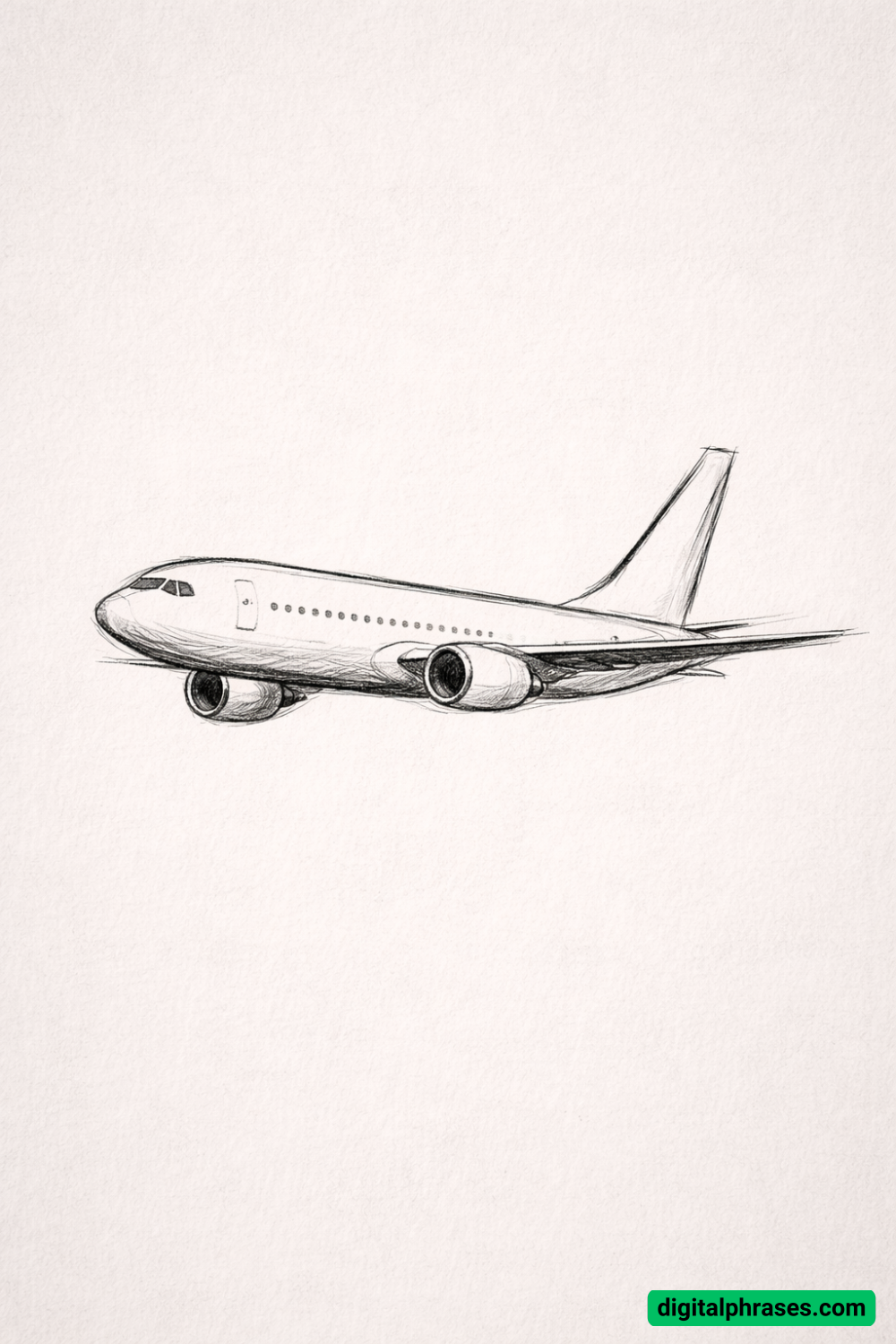 19 Airplane Drawing Ideas