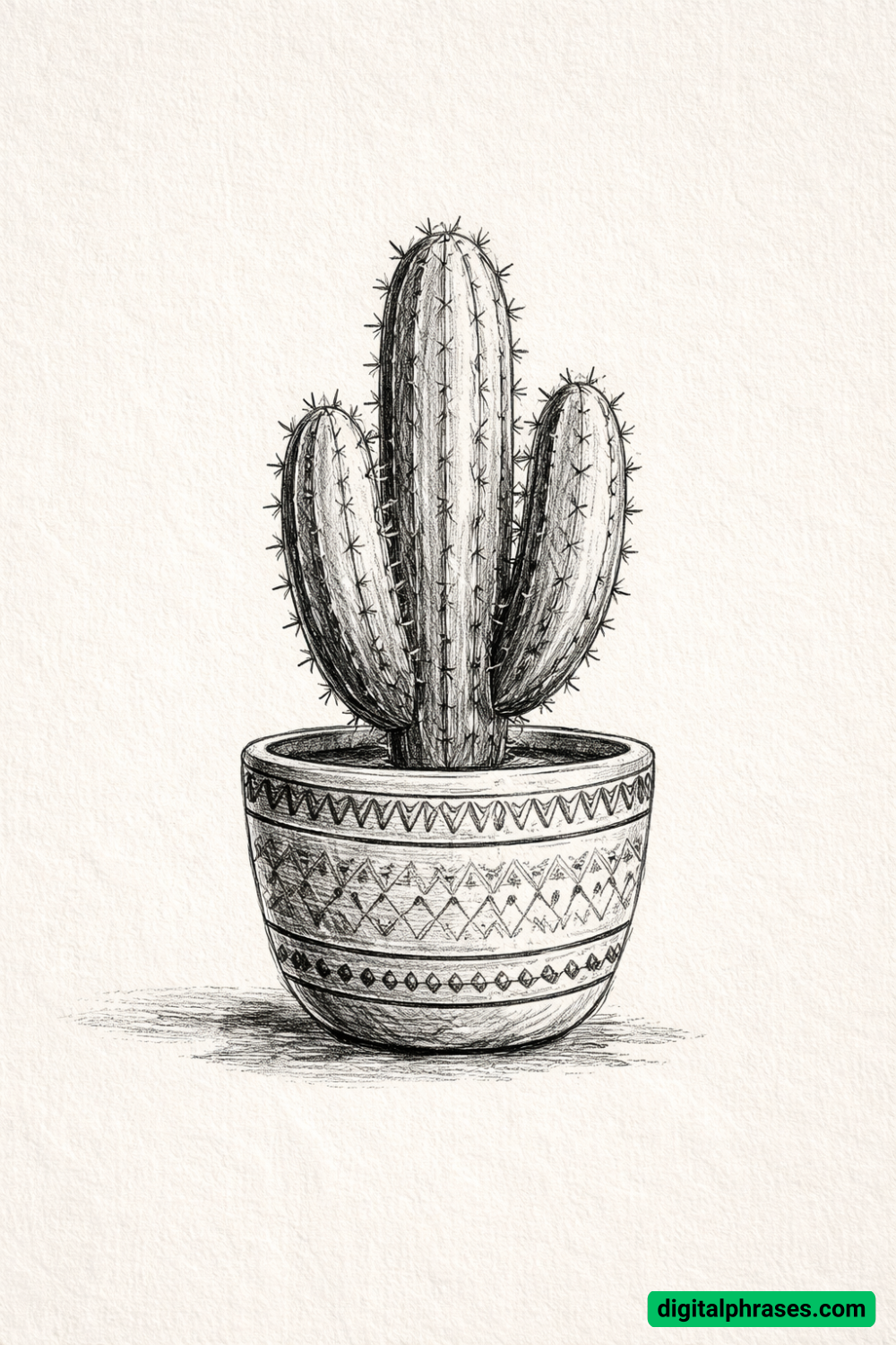 18 Cactus Drawing Ideas 18 Cactus Drawing Ideas
