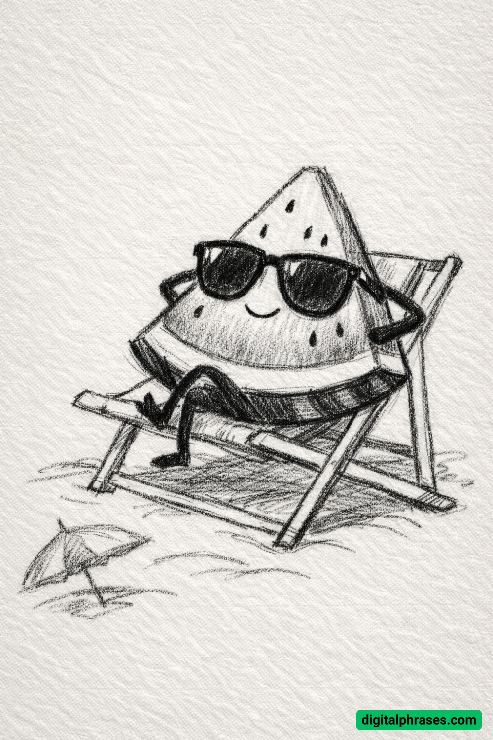 15 Watermelon Drawing Ideas