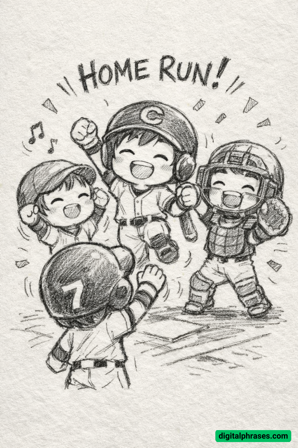 15 Baseball Drawing Ideas