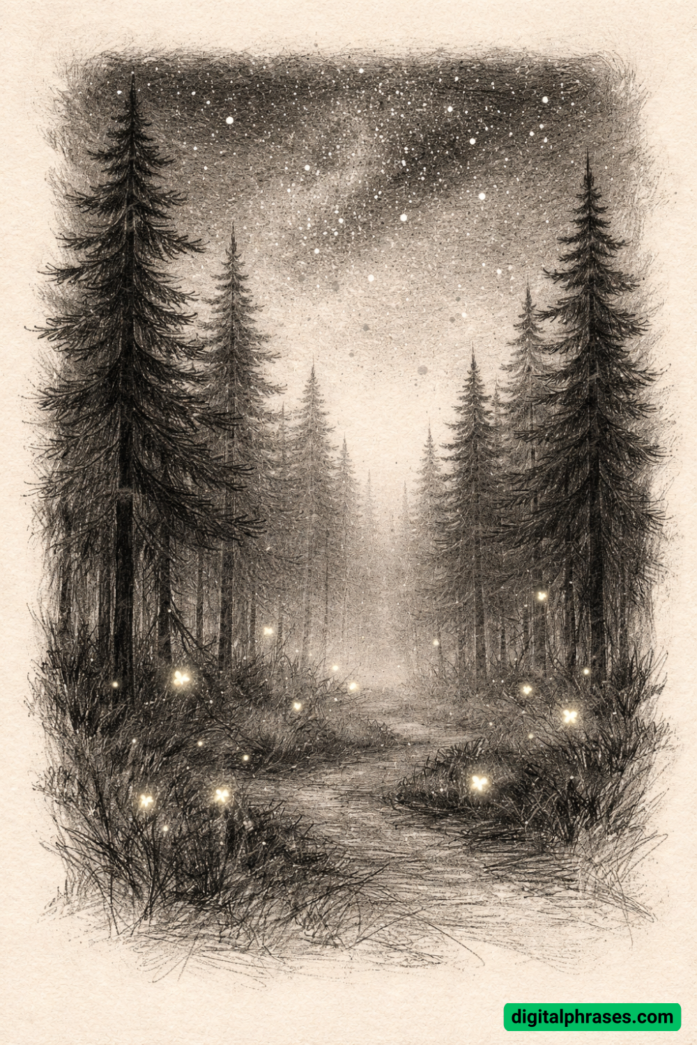 25 Forest Drawing Ideas