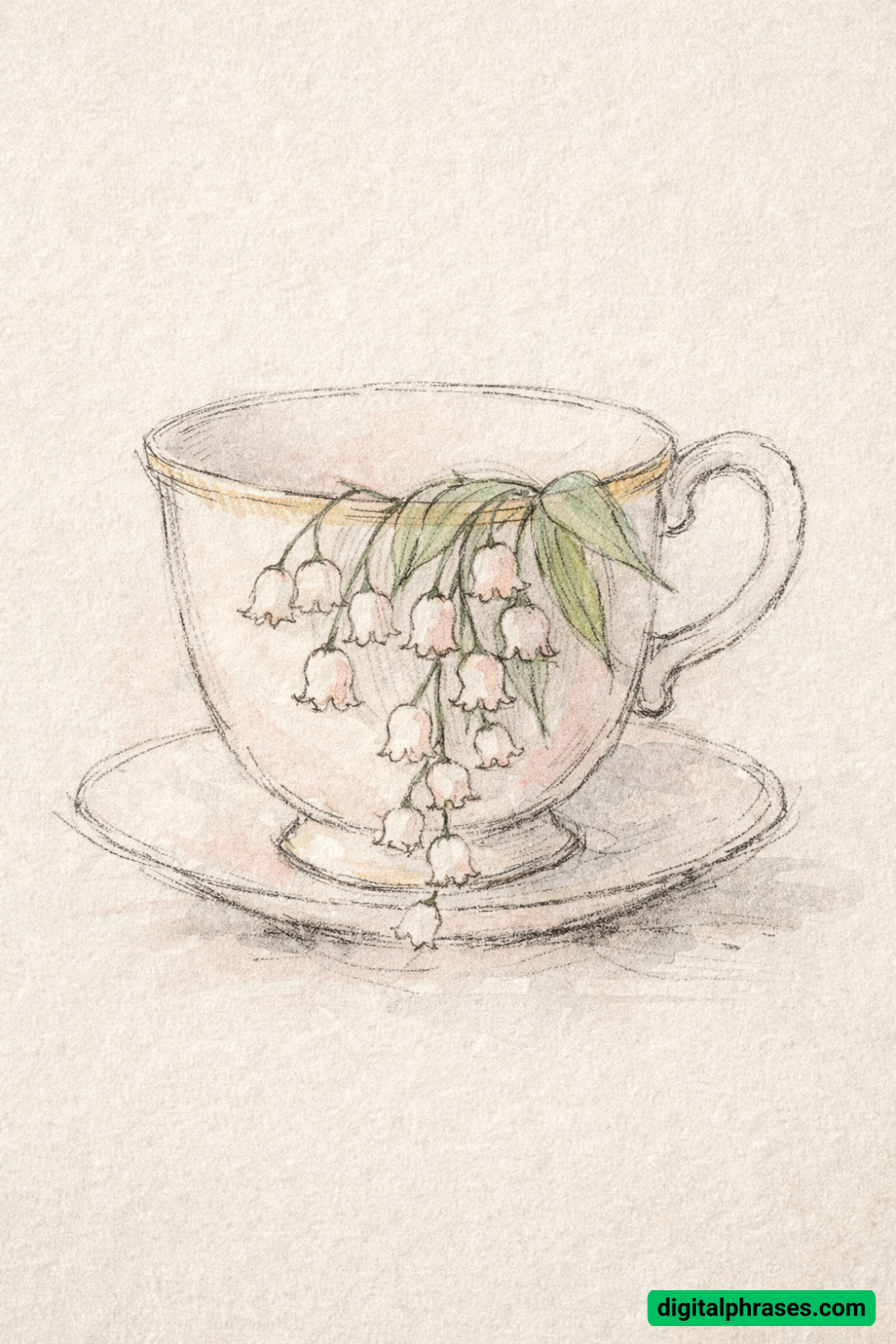 17 Lily of the Valley Drawing Ideas