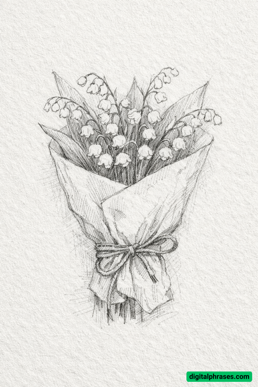 17 Lily of the Valley Drawing Ideas 17 Lily of the Valley Drawing Ideas