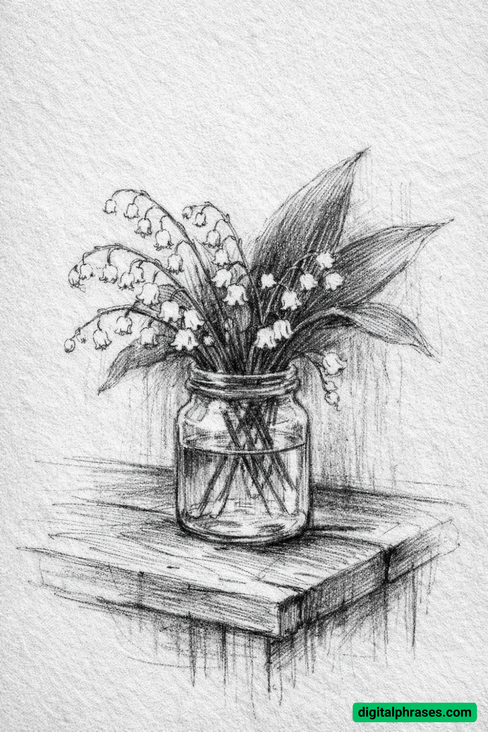 17 Lily of the Valley Drawing Ideas