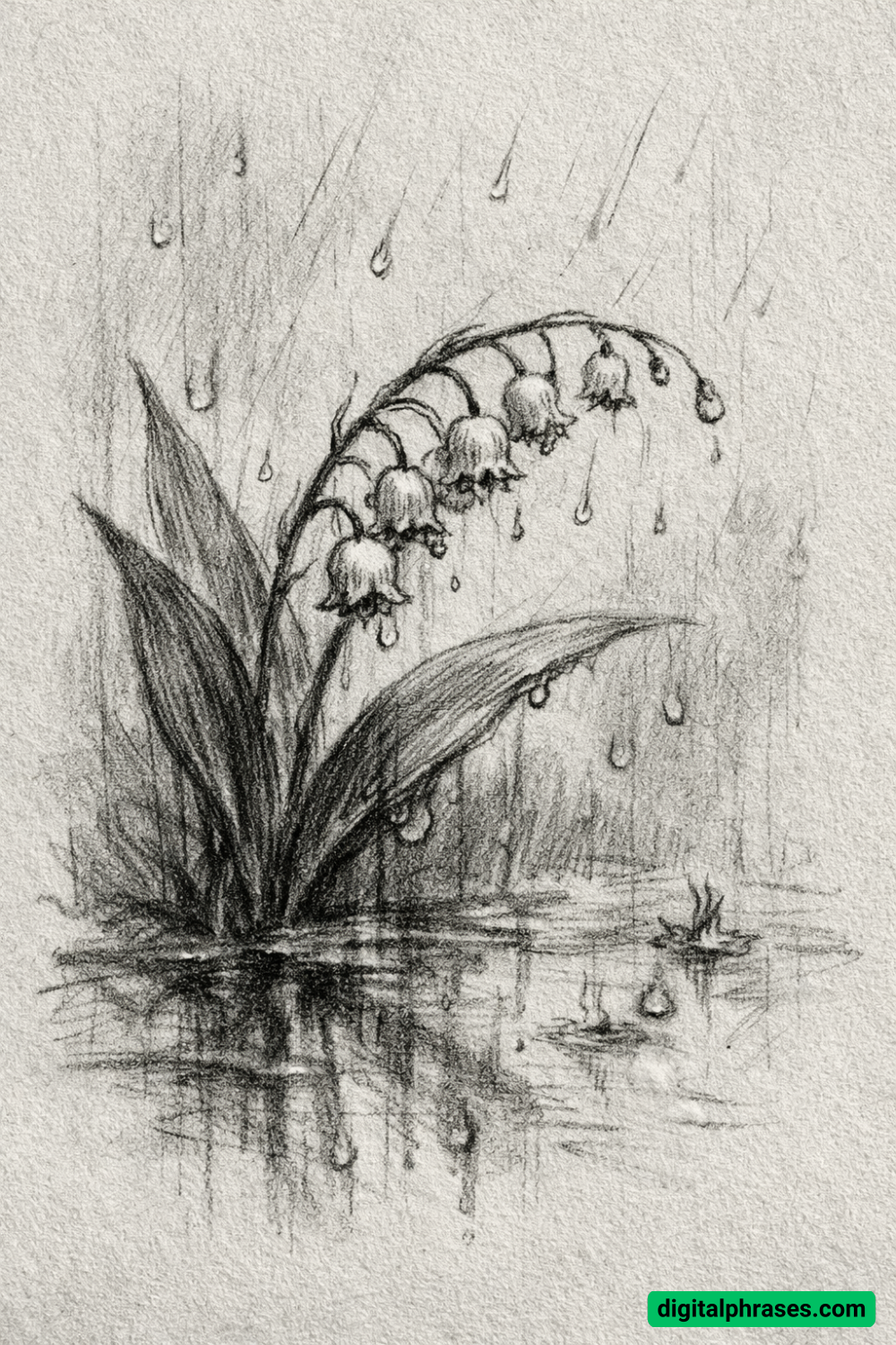 17 Lily of the Valley Drawing Ideas