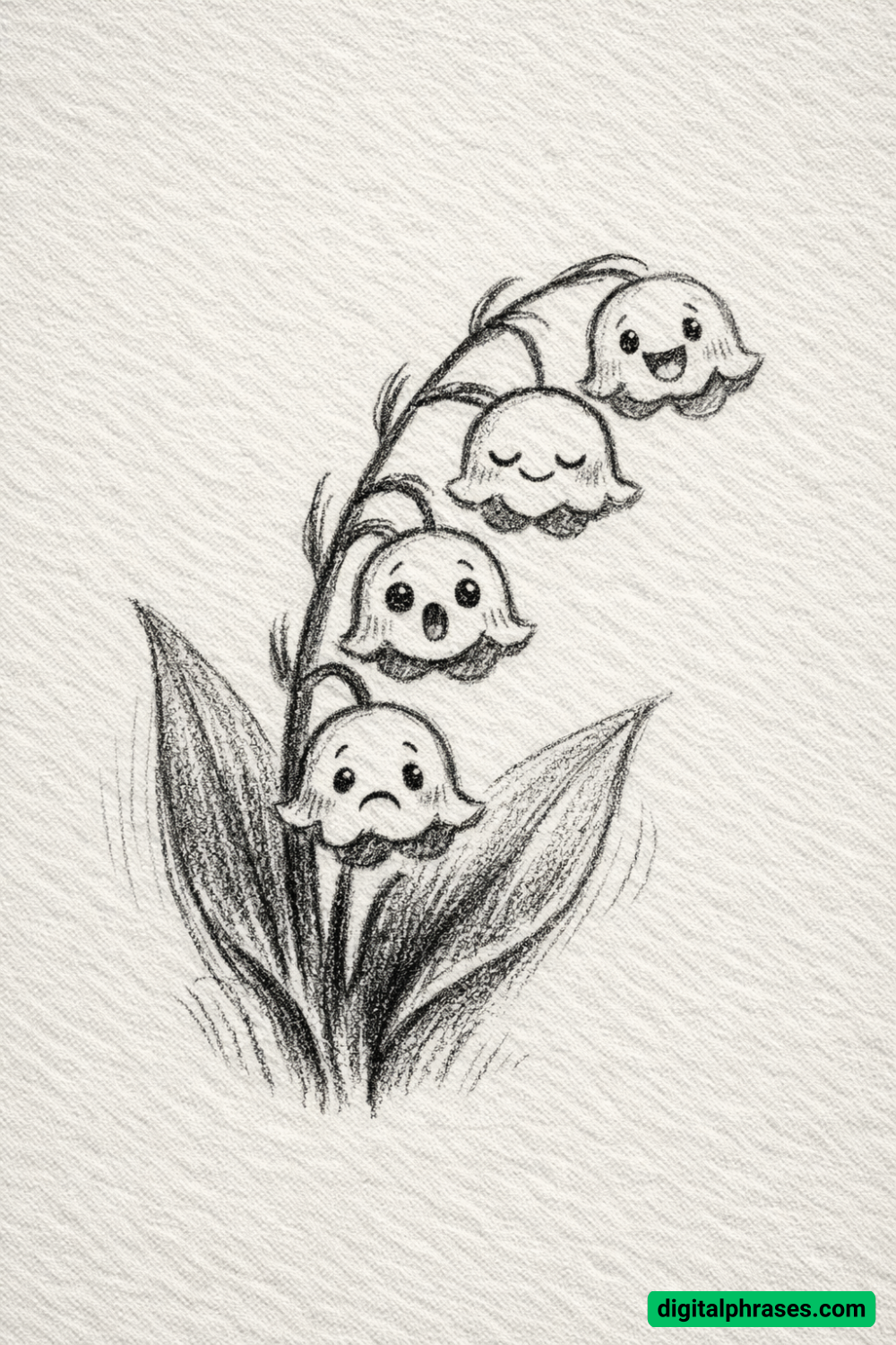 17 Lily of the Valley Drawing Ideas