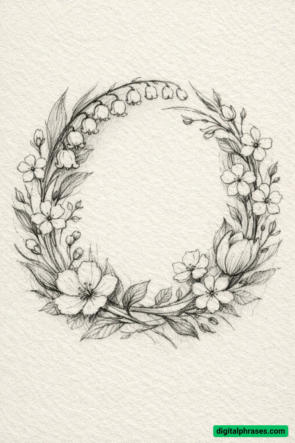 17 Lily of the Valley Drawing Ideas