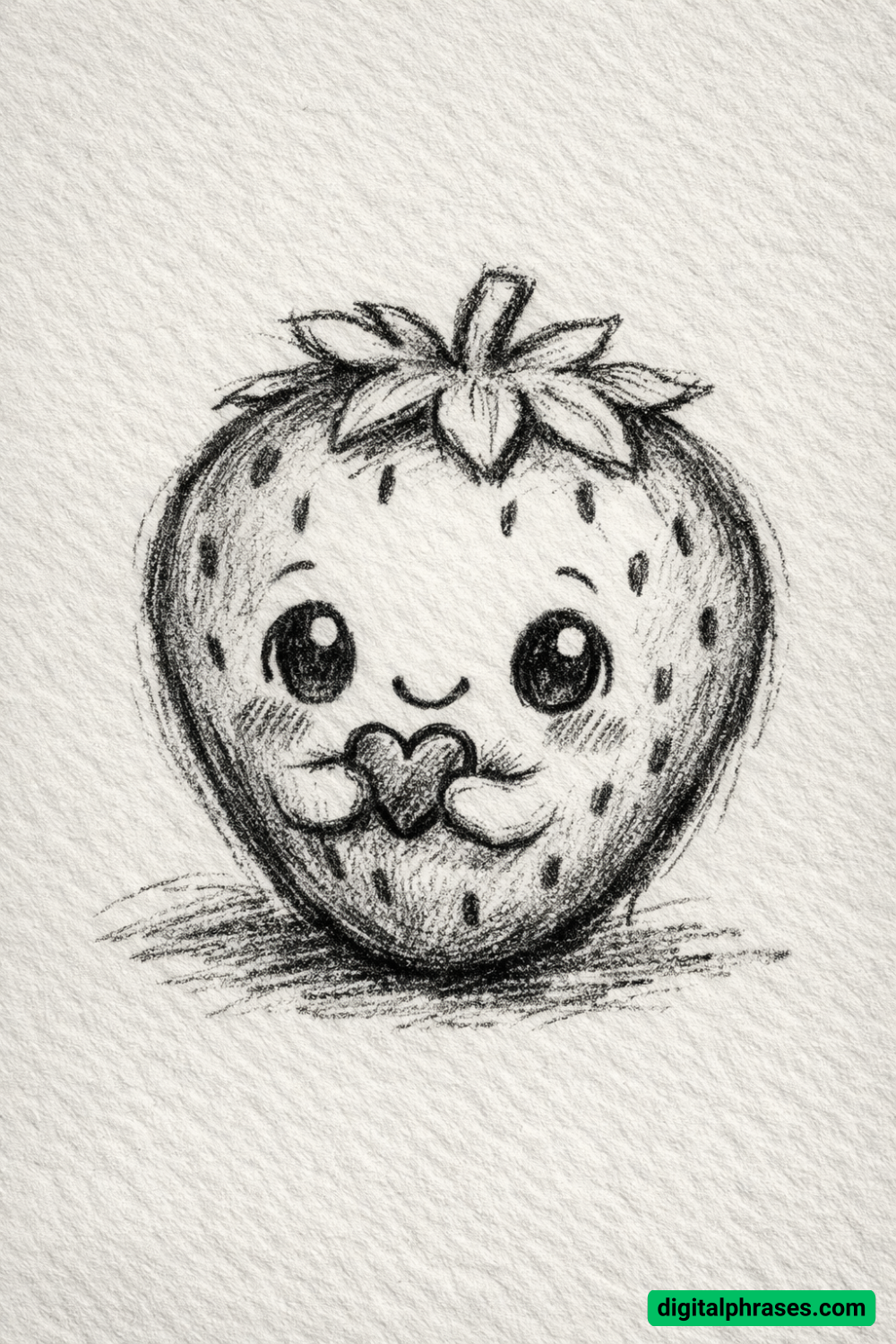 21 Strawberry Drawing Ideas