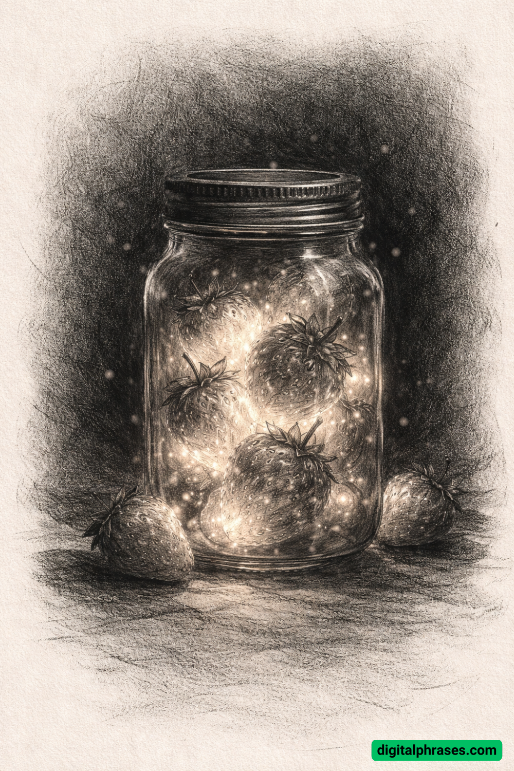 21 Strawberry Drawing Ideas