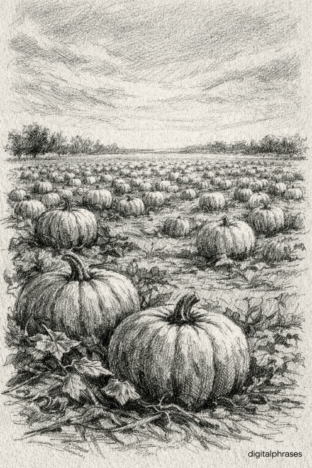 Pumpkin Drawing Ideas