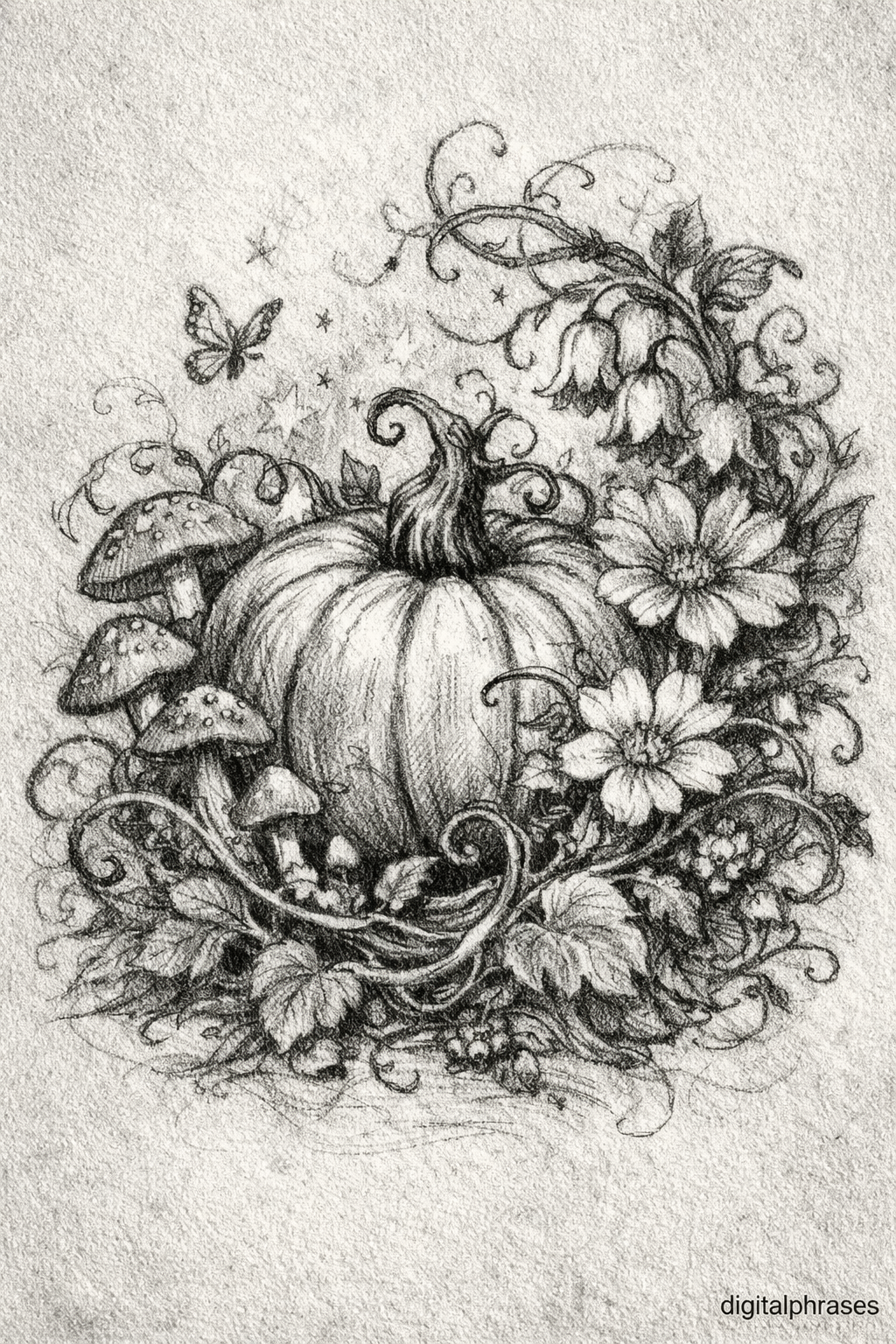 Pumpkin Drawing Ideas