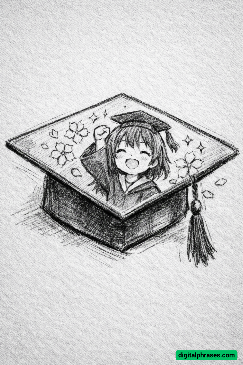 23 Graduation Cap Drawing Ideas
