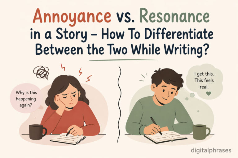 Annoyance vs. Resonance in a Story – How To Differentiate Between the Two While Writing?