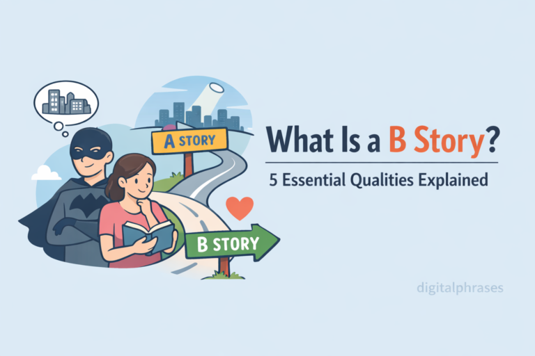 What Is a B Story? 5 Essential Qualities Explained