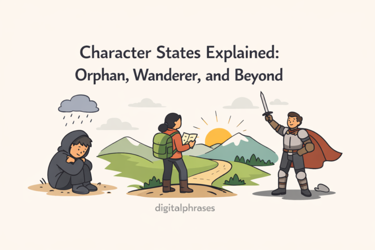 Character States Explained: Orphan, Wanderer, and Beyond