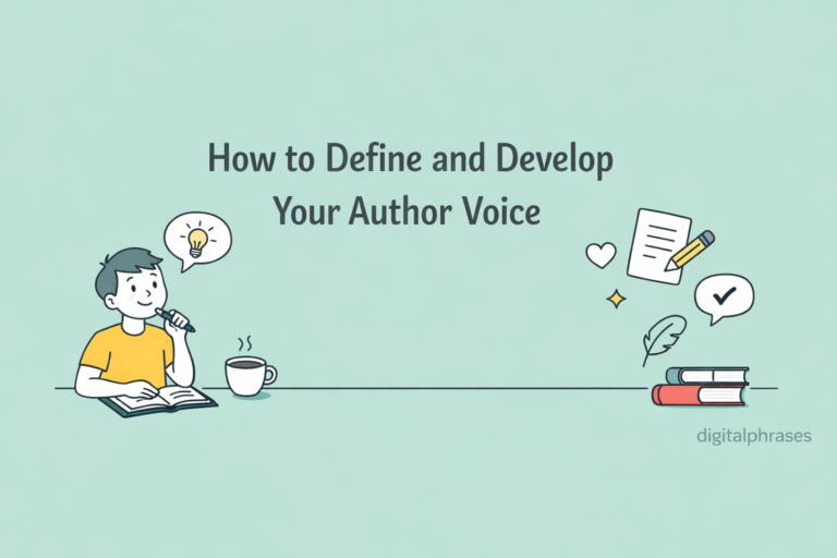 How to Define and Develop Your Author Voice