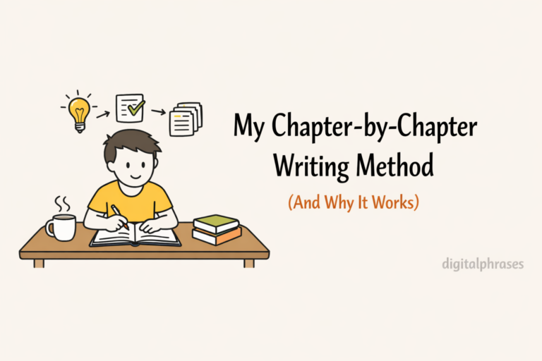 My Chapter-by-Chapter Writing Method (And Why It Works)
