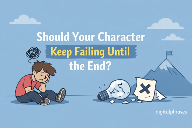 Should Your Character Keep Failing Until the End?