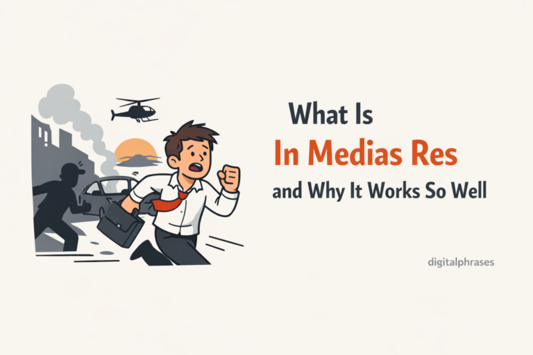 What Is In Medias Res and Why It Works So Well