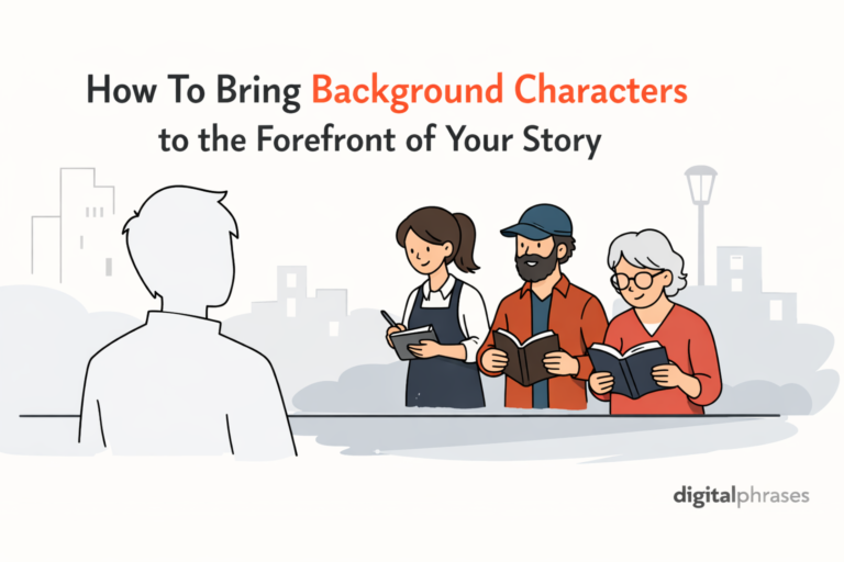 How To Bring Background Characters to the Forefront of Your Story