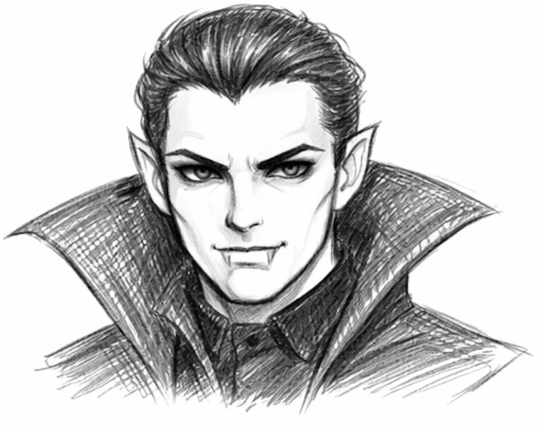 How to Draw a Vampire