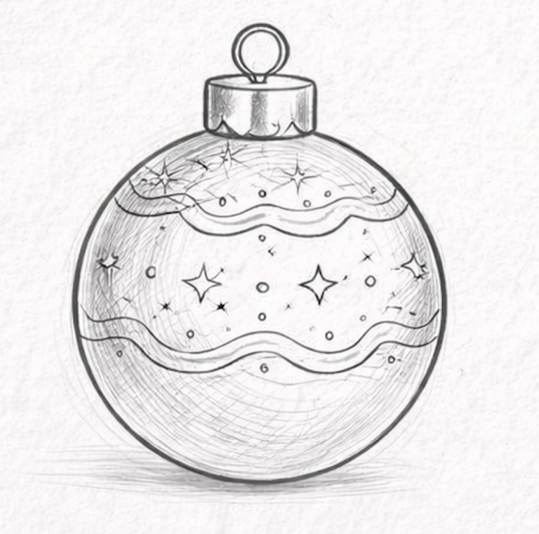 How to Draw an Ornament
