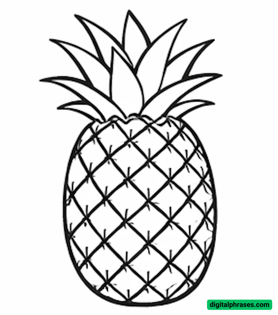 How To Draw a Pineapple How To Draw a Pineapple