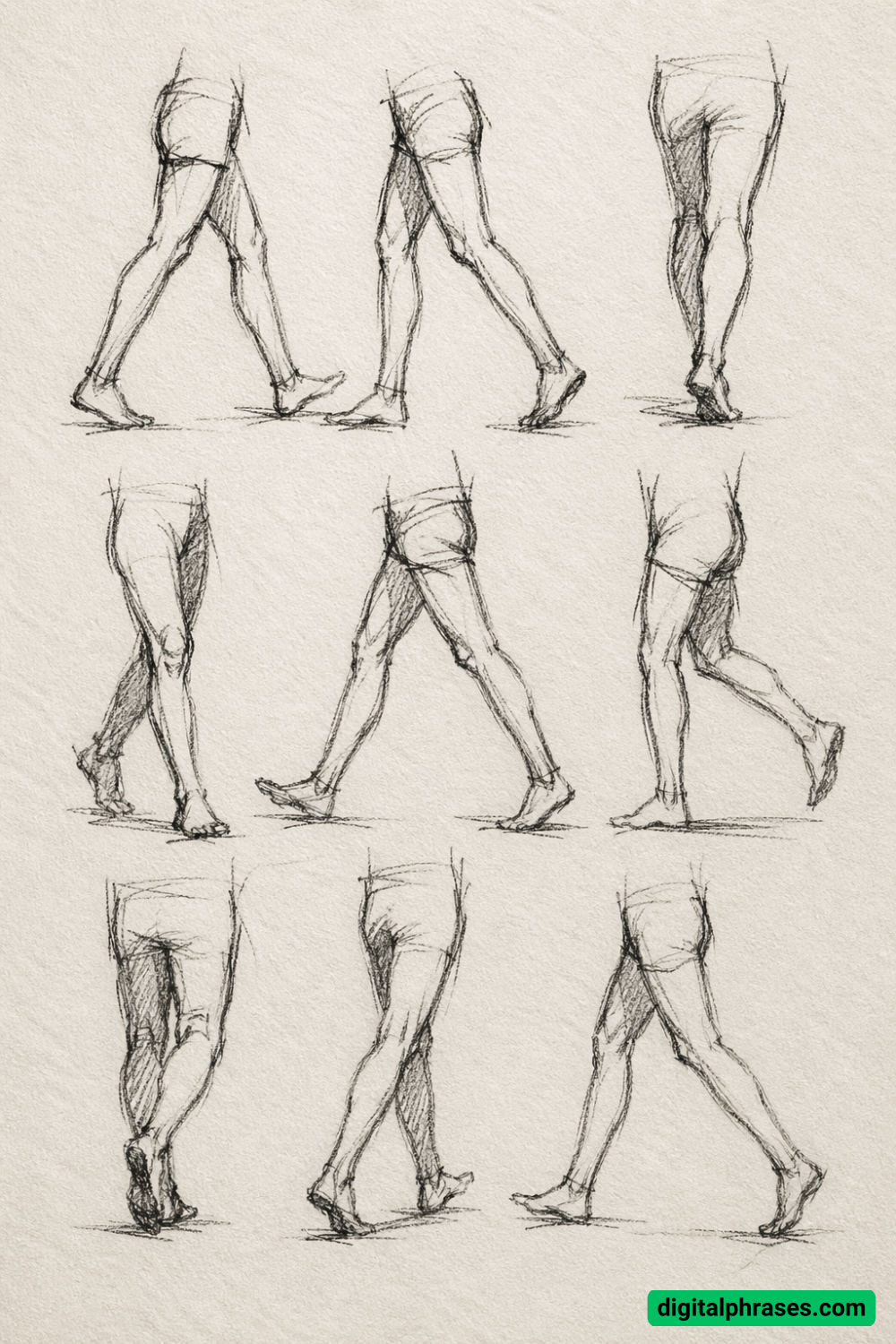 15 Drawing Ideas of Legs