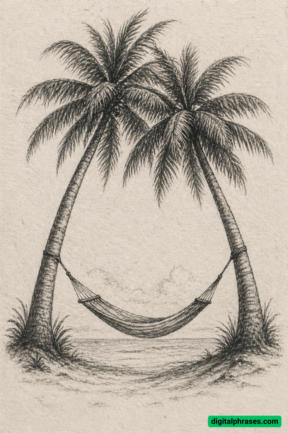 21 Palm Tree Drawing Ideas