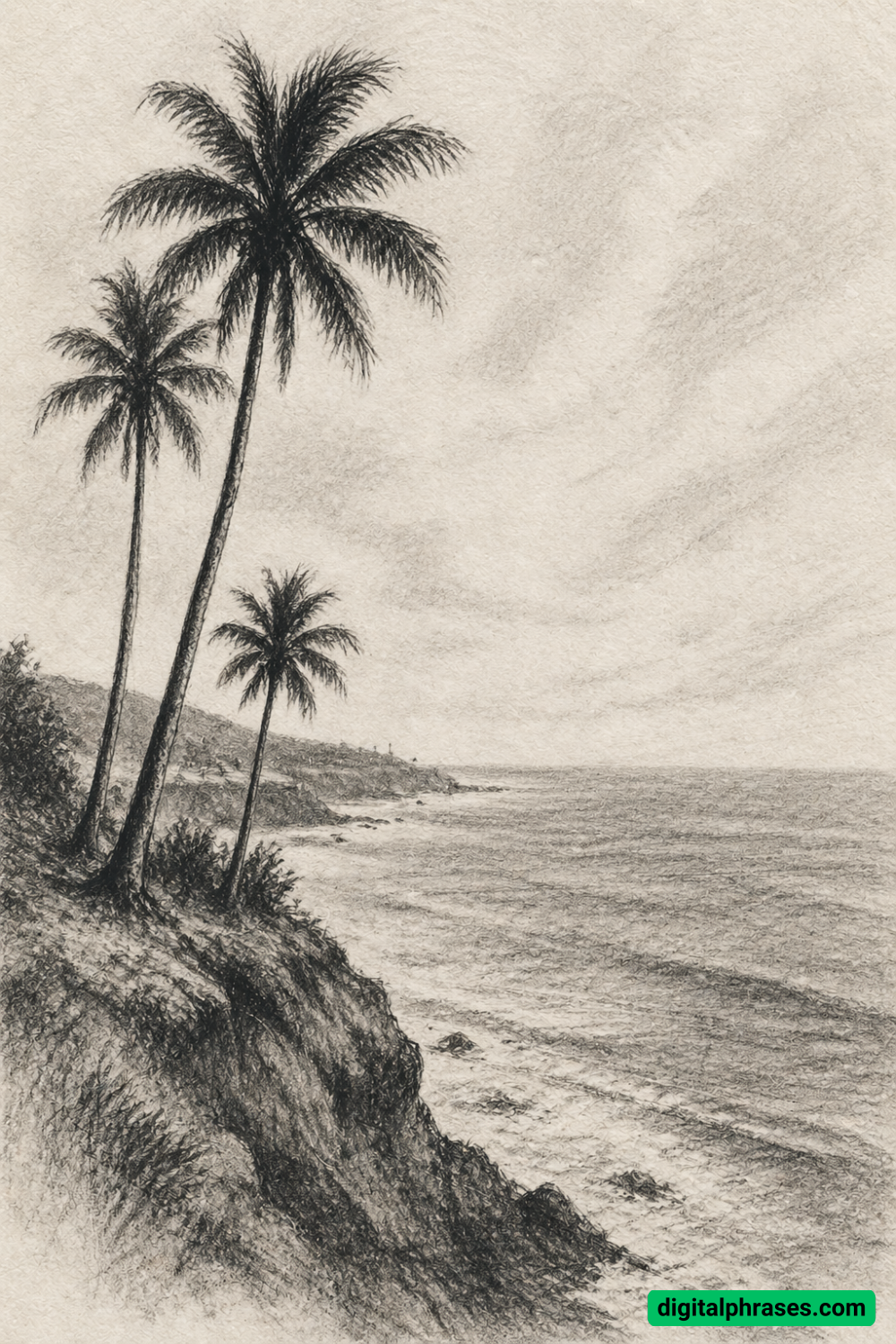 21 Palm Tree Drawing Ideas