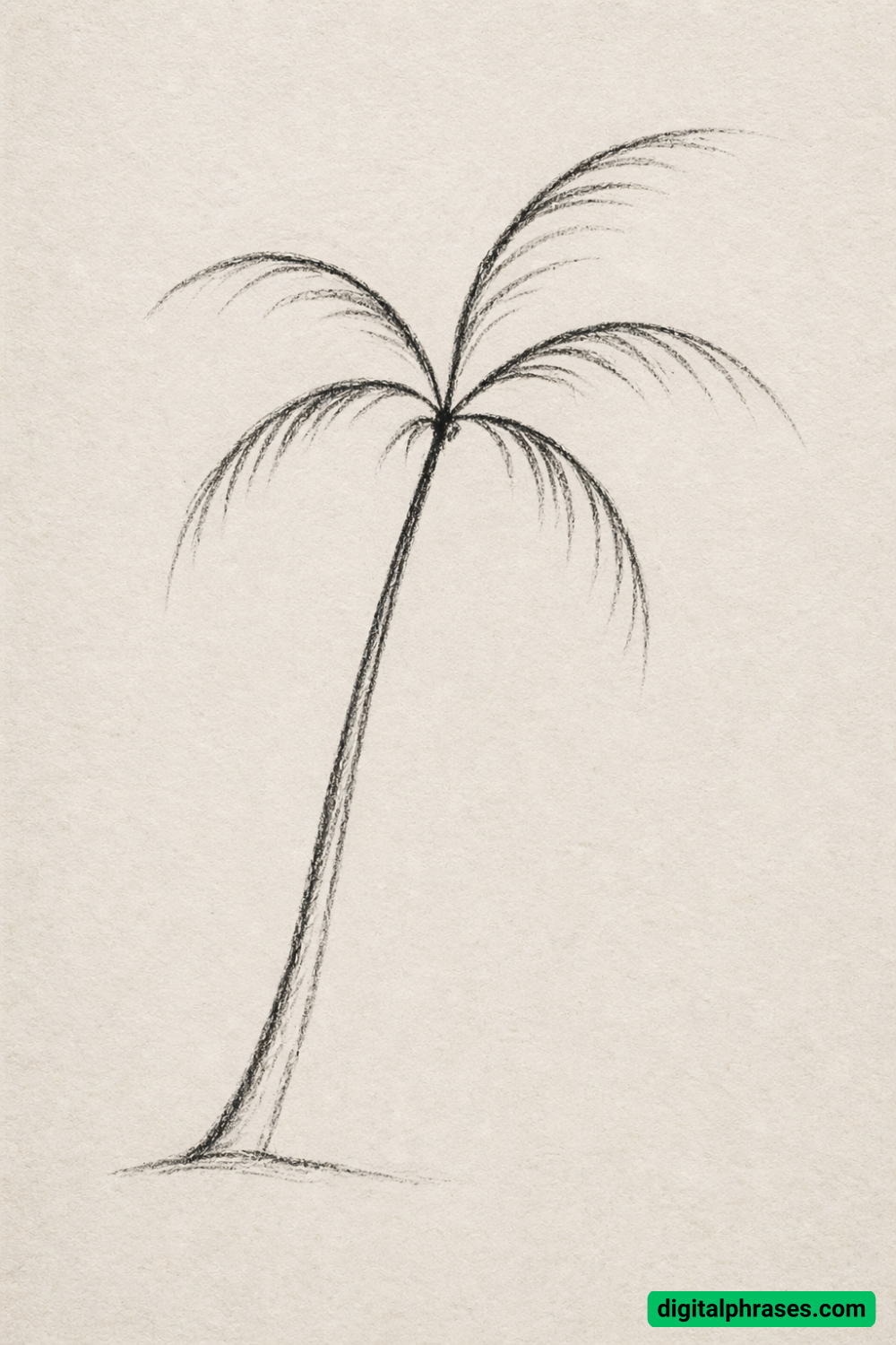 21 Palm Tree Drawing Ideas