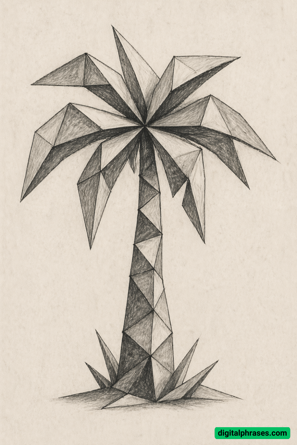 21 Palm Tree Drawing Ideas