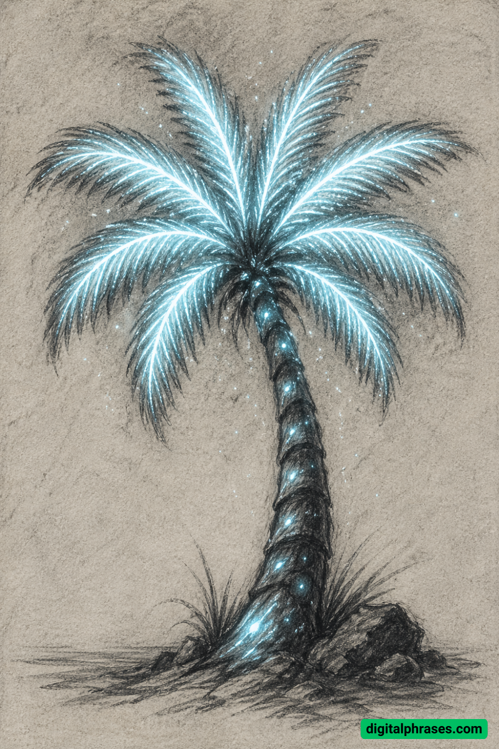21 Palm Tree Drawing Ideas