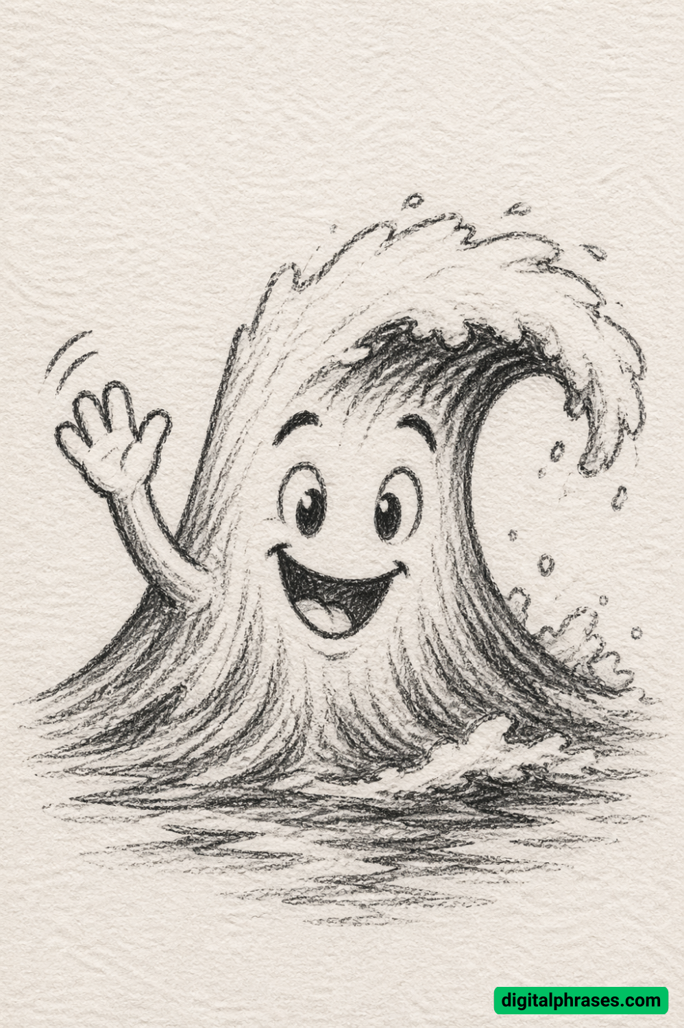 19 Sea Waves Drawing Ideas