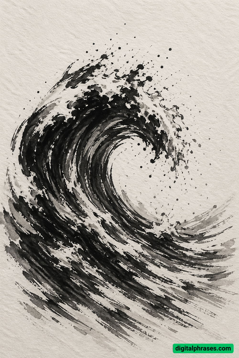 19 Sea Waves Drawing Ideas