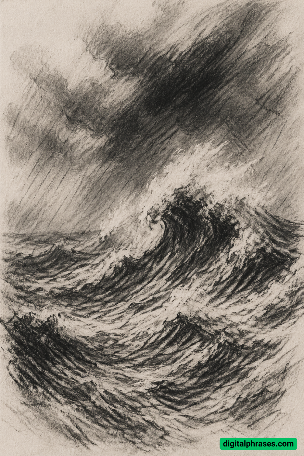 19 Sea Waves Drawing Ideas