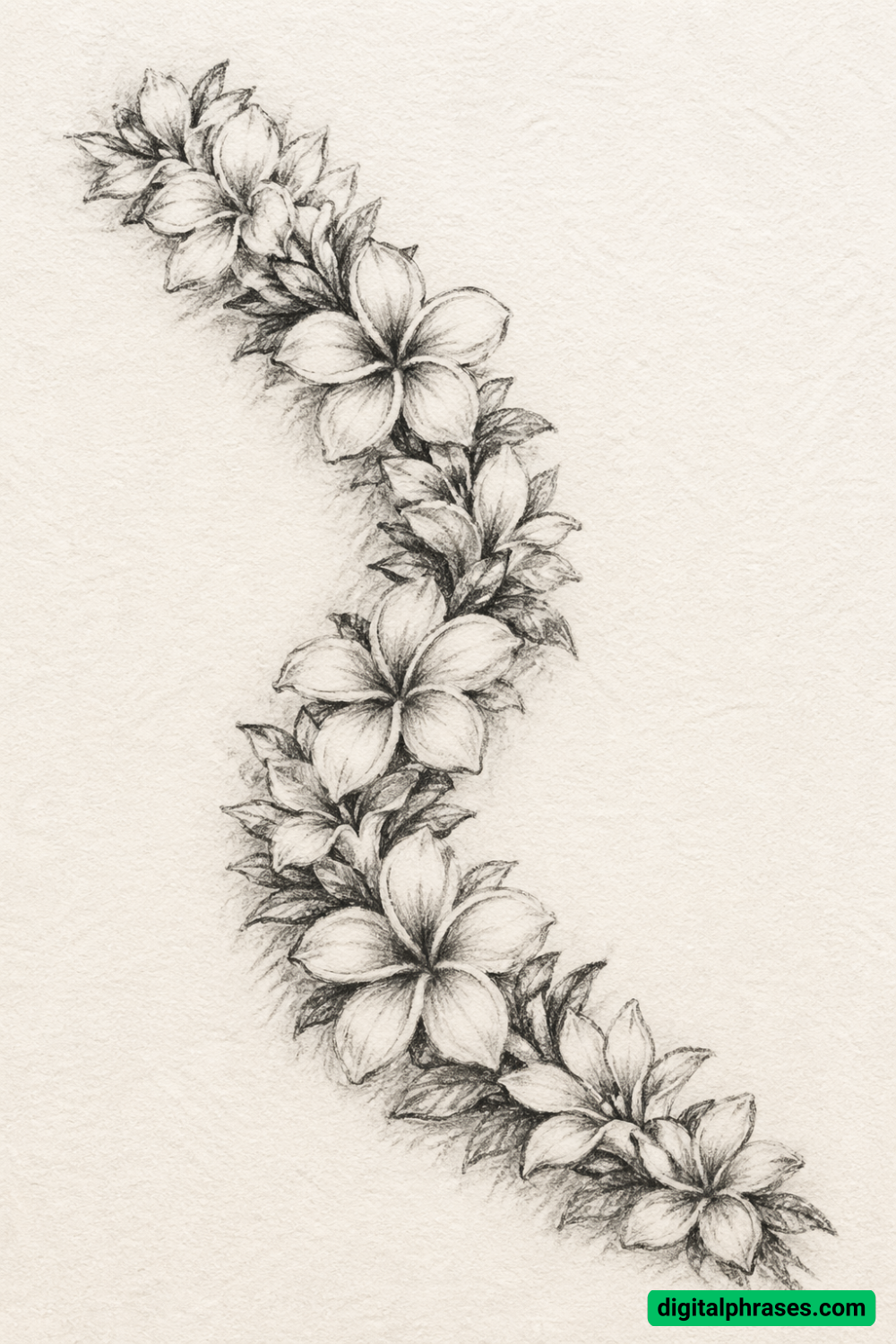 25 Hawaiian Flower Drawing Ideas