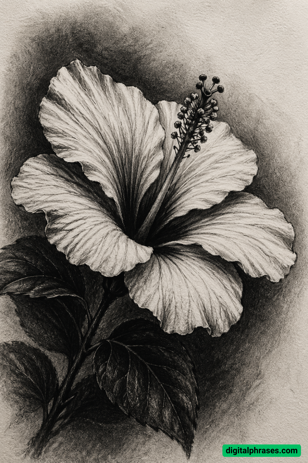 25 Hawaiian Flower Drawing Ideas
