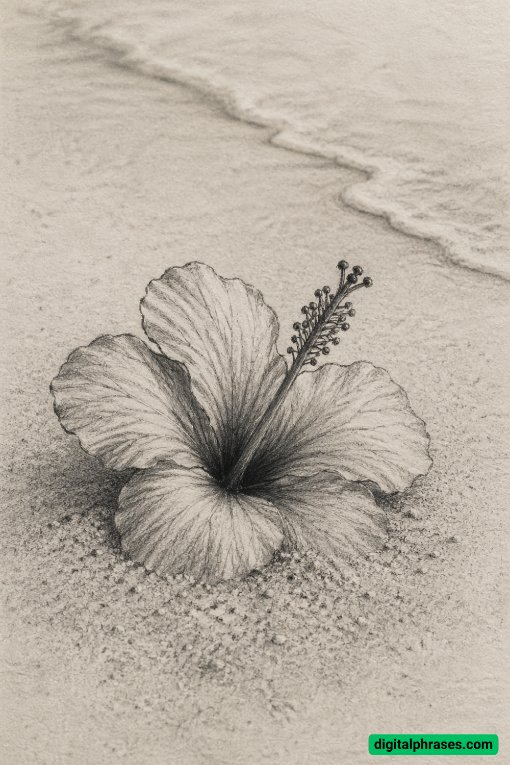 25 Hawaiian Flower Drawing Ideas