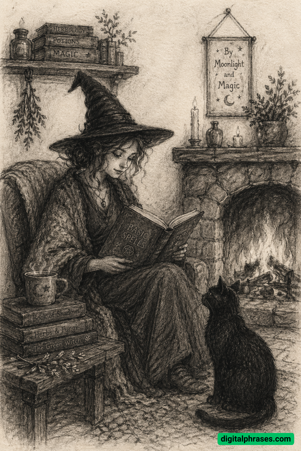 23 Witch Drawing Ideas