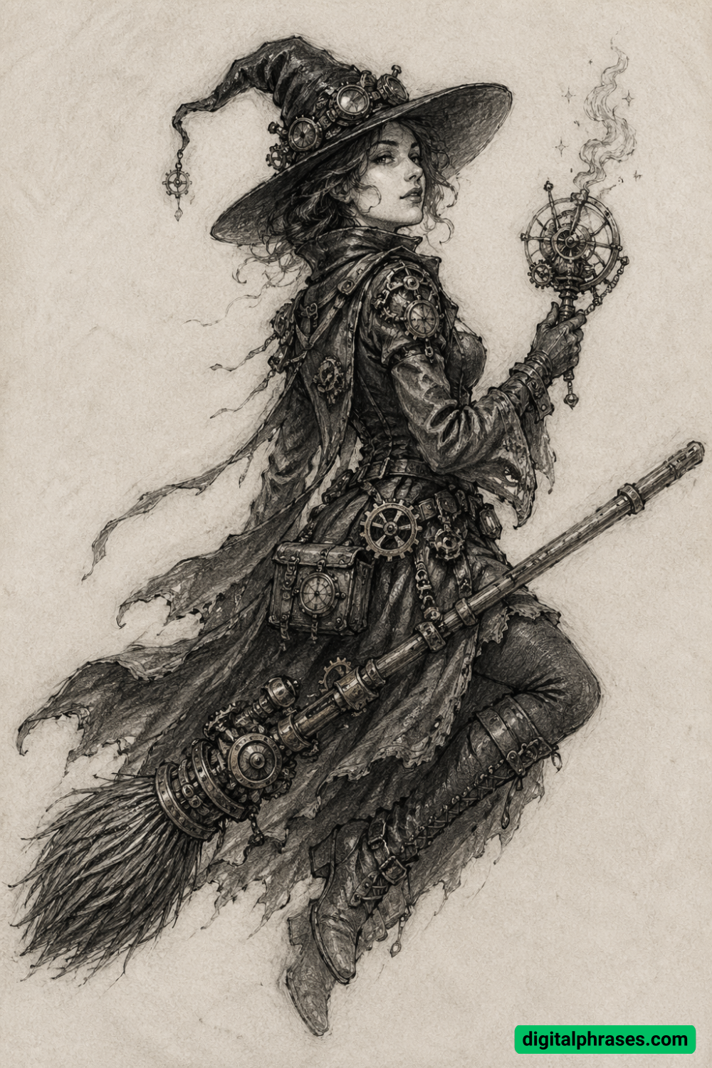 23 Witch Drawing Ideas