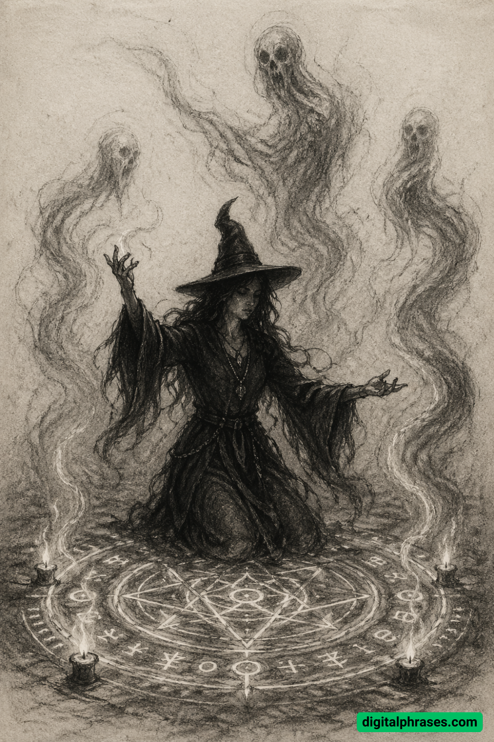 23 Witch Drawing Ideas