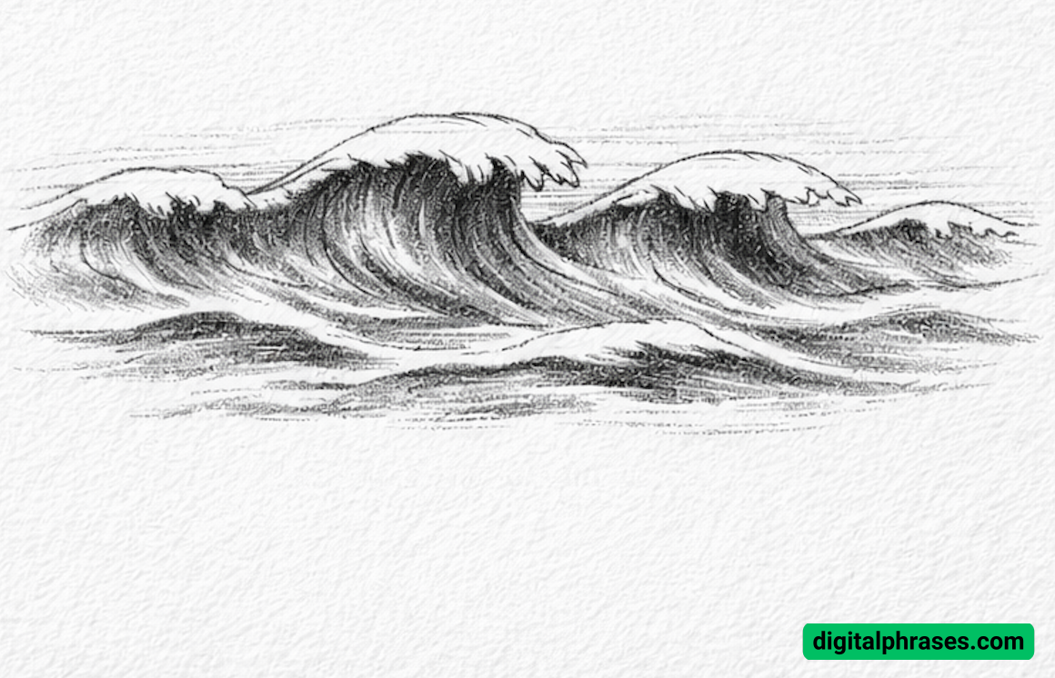 How To Draw Sea Waves How To Draw Sea Waves
