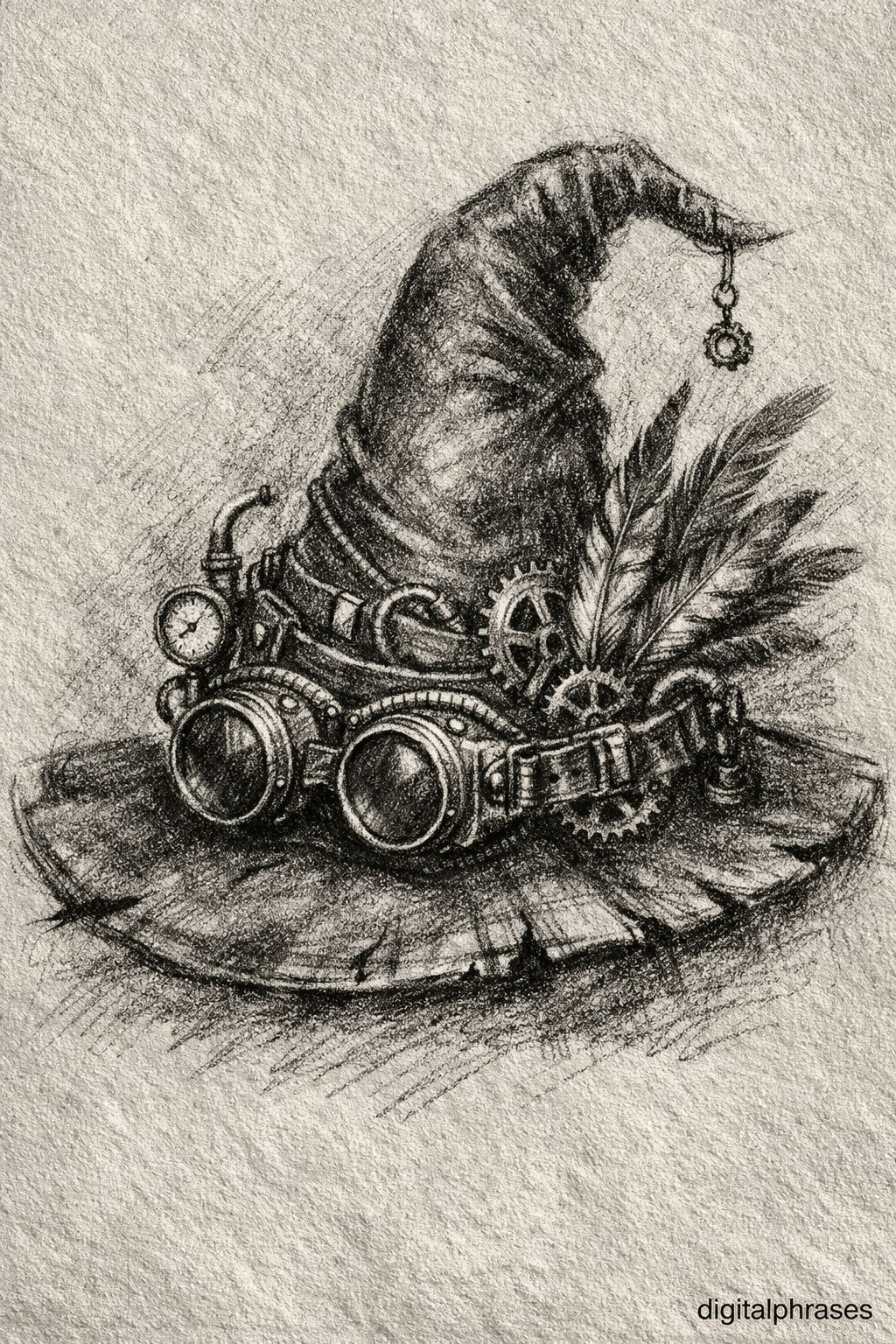 Witch and Witch Hat Drawing Ideas